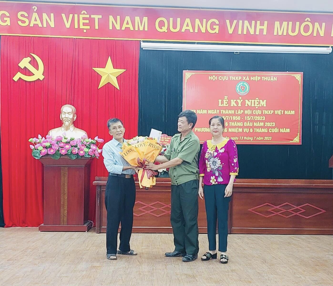 HỘI CỰU TNXP HIỆP THUẬN KỶ NIỆM 73 NĂM NGÀY THÀNH LẬP (15/7/1950 – 15/7/2023)