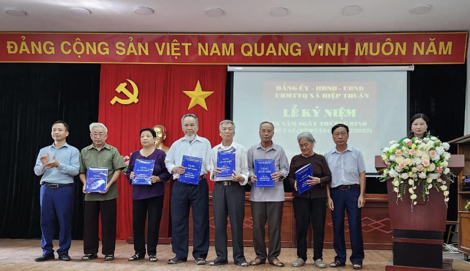 HIỆP THUẬN TỔ CHỨC CÁC HOẠT ĐỘNG KỶ NIỆM 76 NĂM NGÀY TBLS (27/7/1947-27/7/2023).