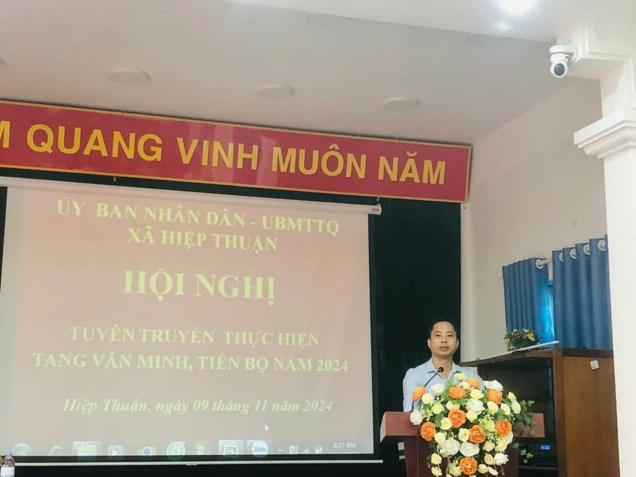 HIỆP THUẬN TỔ CHỨC TUYÊN TRUYỀN TANG VĂN MINH - TIẾN BỘ